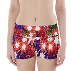 Christmas Decoration 3 Boyleg Bikini Wrap Bottoms by artworkshop