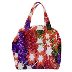 Christmas Decoration 3 Boxy Hand Bag by artworkshop