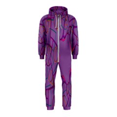 Abstract-1 Hooded Jumpsuit (kids) by nateshop