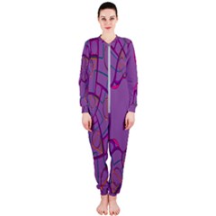 Abstract-1 Onepiece Jumpsuit (ladies) by nateshop