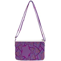 Abstract-1 Double Gusset Crossbody Bag by nateshop
