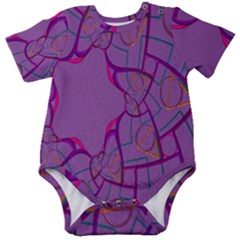 Abstract-1 Baby Short Sleeve Onesie Bodysuit by nateshop