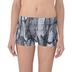 Abstract-black White (1) Boyleg Bikini Bottoms