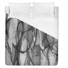 Abstract-black White (1) Duvet Cover (queen Size) by nateshop