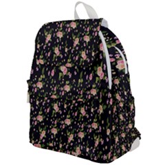 Background-roses Top Flap Backpack
