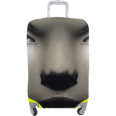 Close Up Portrait Asian Woman Close Up Portrait Asian Woman Luggage Cover (large) by dflcprintsclothing