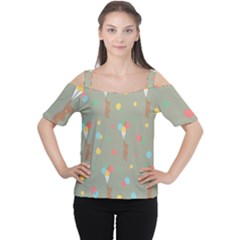 Bear 1 Cutout Shoulder Tee