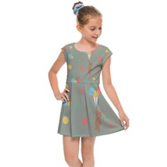 Bear 1 Kids  Cap Sleeve Dress by nateshop