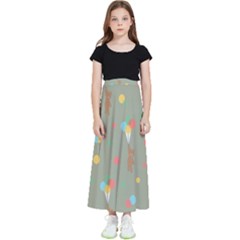 Bear 1 Kids  Flared Maxi Skirt by nateshop