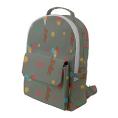 Bear 1 Flap Pocket Backpack (Large)