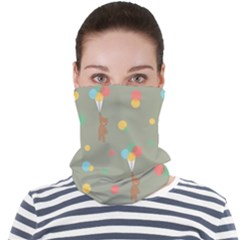 Bear 1 Face Seamless Bandana (Adult)