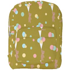 Bear 3 Full Print Backpack by nateshop