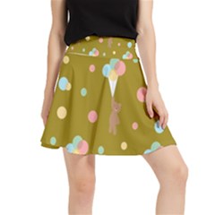 Bear 3 Waistband Skirt by nateshop