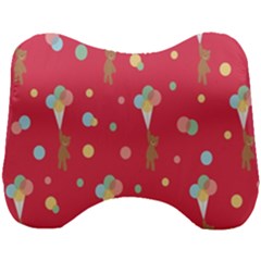 Bear 4 Head Support Cushion by nateshop