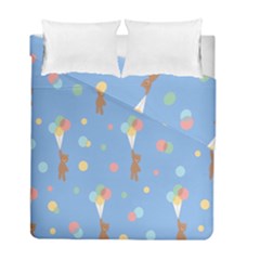 Bear 5 Duvet Cover Double Side (full/ Double Size) by nateshop