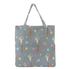 Bear 7 Grocery Tote Bag by nateshop