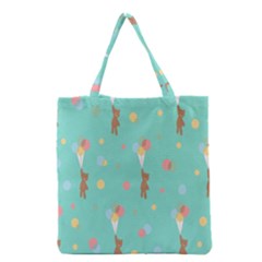 Bear 6 Grocery Tote Bag by nateshop