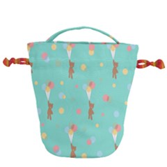 Bear 6 Drawstring Bucket Bag by nateshop