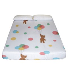 Bear Fitted Sheet (king Size) by nateshop