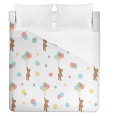 Bear Duvet Cover (queen Size) by nateshop