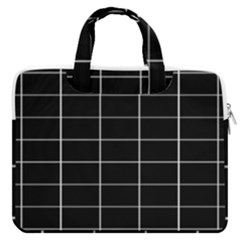 Box Black Macbook Pro 13  Double Pocket Laptop Bag by nateshop