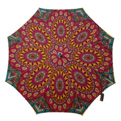 Buddhist Mandala Hook Handle Umbrellas (large) by nateshop