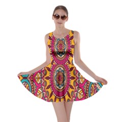 Buddhist Mandala Skater Dress by nateshop