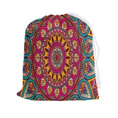 Buddhist Mandala Drawstring Pouch (2xl) by nateshop