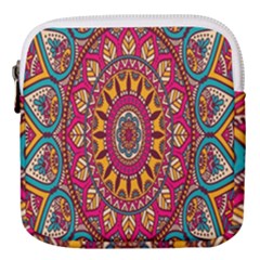 Buddhist Mandala Mini Square Pouch by nateshop