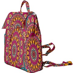 Buddhist Mandala Buckle Everyday Backpack by nateshop