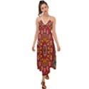 Buddhist Mandala Halter Tie Back Dress  View1