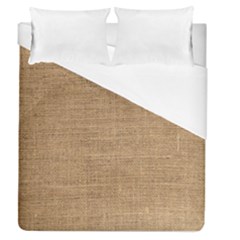 Burlap Texture Duvet Cover (queen Size)