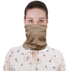 Burlap Texture Face Covering Bandana (adult) by nateshop