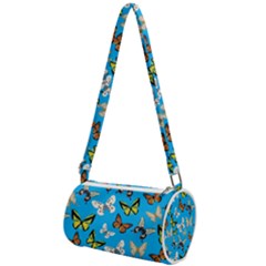 Butterflies Mini Cylinder Bag by nateshop