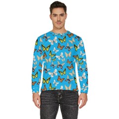 Butterflies Men s Fleece Sweatshirt by nateshop