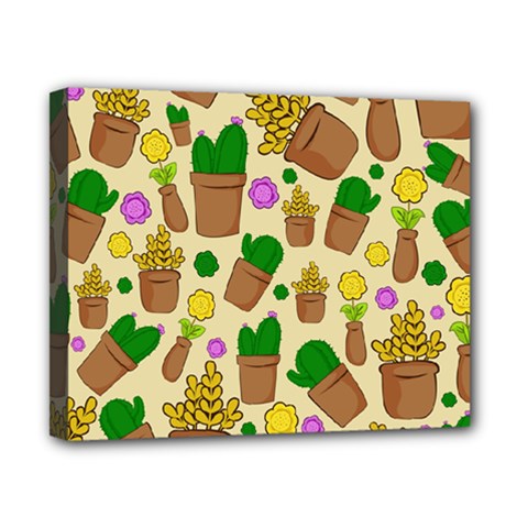 Cactus Canvas 10  X 8  (stretched) by nateshop