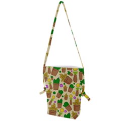 Cactus Folding Shoulder Bag by nateshop