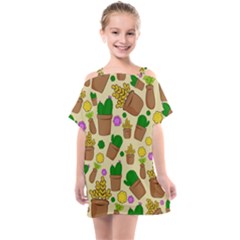 Cactus Kids  One Piece Chiffon Dress by nateshop