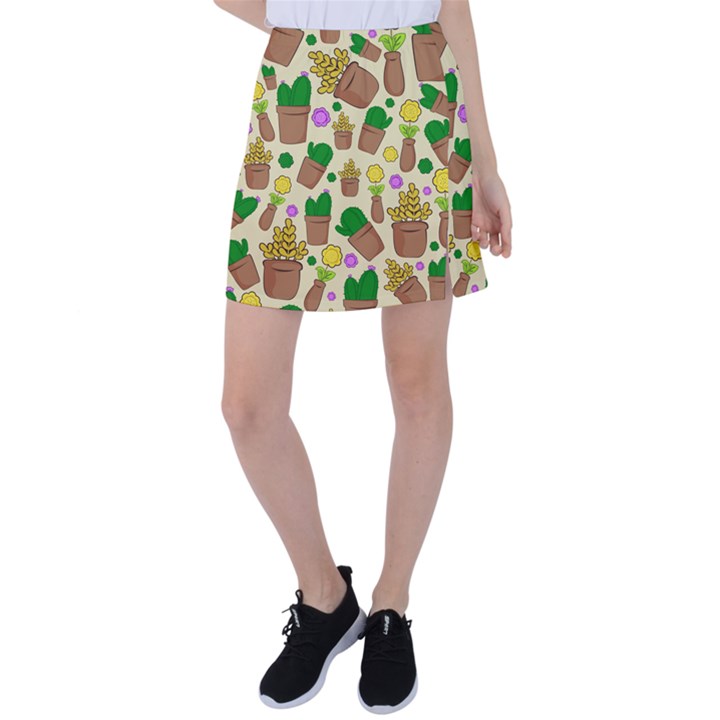 Cactus Tennis Skirt