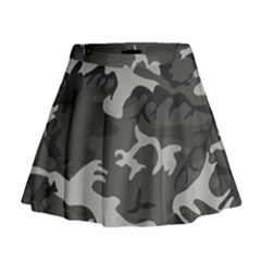 Camouflage Mini Flare Skirt by nateshop