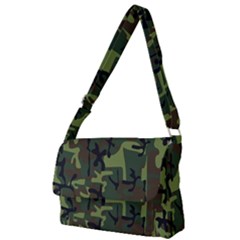 Camouflage-1 Full Print Messenger Bag (l) by nateshop