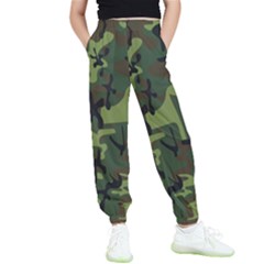 Camouflage-1 Kids  Elastic Waist Pants by nateshop