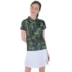 Camouflage-1 Women s Polo Tee