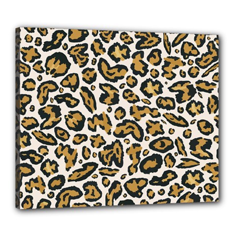 Cheetah Canvas 24  X 20  (stretched) by nateshop