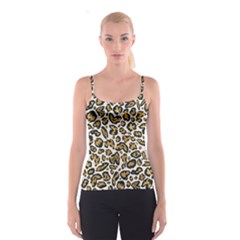 Cheetah Spaghetti Strap Top by nateshop