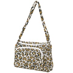 Cheetah Front Pocket Crossbody Bag by nateshop