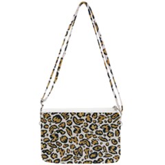 Cheetah Double Gusset Crossbody Bag by nateshop