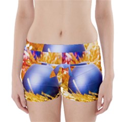 Christmas Decoration 10 Boyleg Bikini Wrap Bottoms by artworkshop