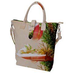 Christmas Decoration 11 Buckle Top Tote Bag by artworkshop