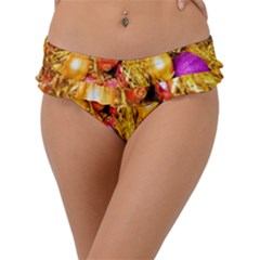 Christmas Decoration Ball 2 Frill Bikini Bottom by artworkshop